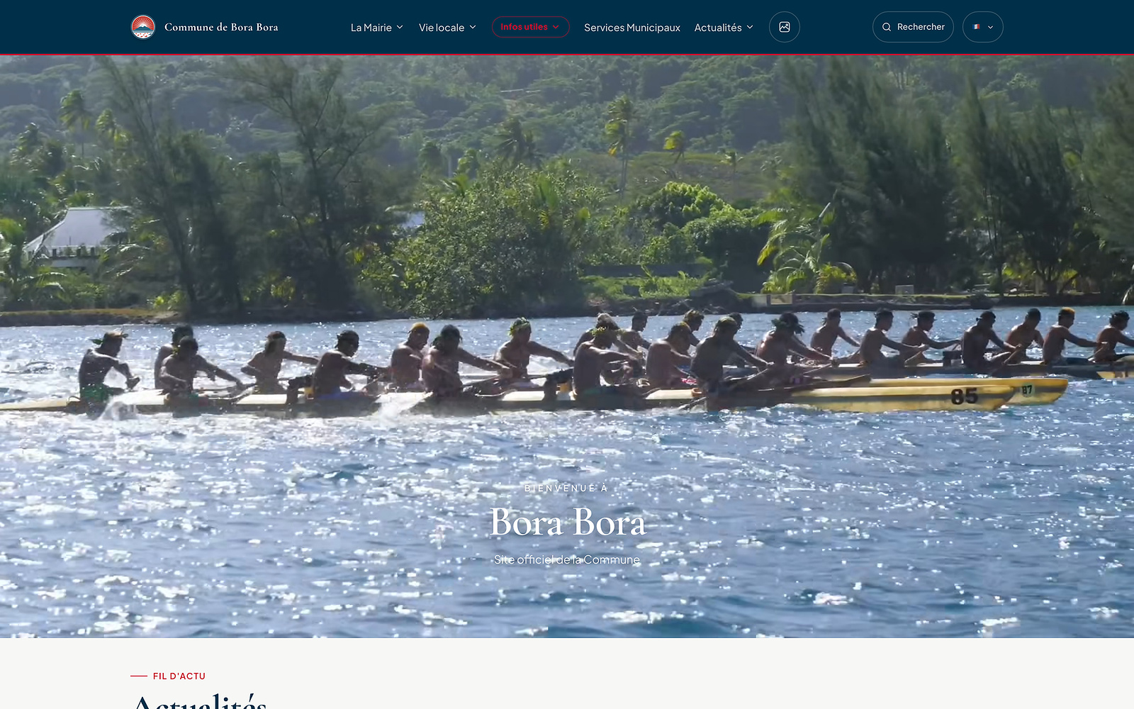 Site officiel Commune de Bora Bora — borabora.pf